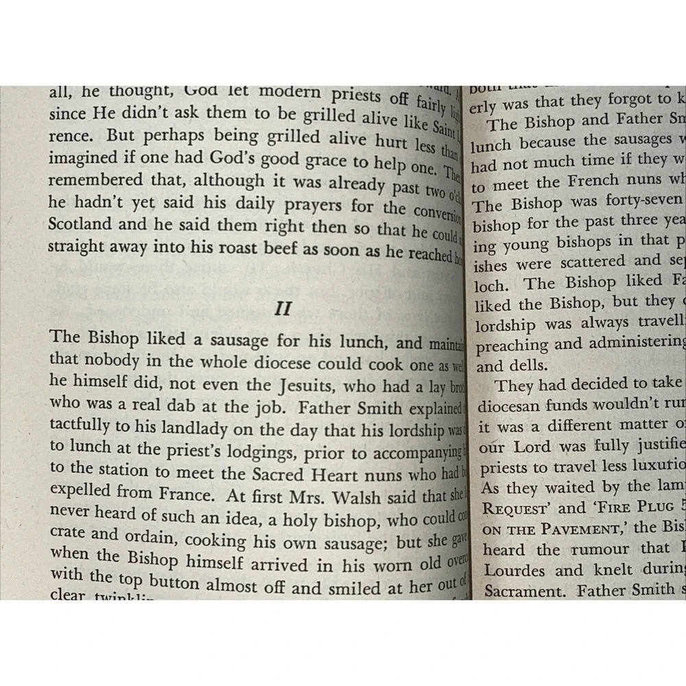 THE WORLD, THE FLESH, AND FATHER SMITH BY BRUCE MARSHALL BOOK‎ Vintage HC 1945